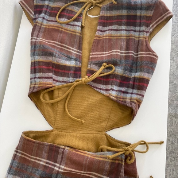 Are You Am I Relle Plaid Dress - Picture 3 of 4